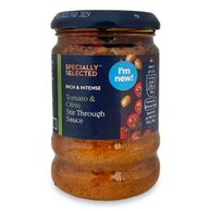 Tomato & Olive Stir Through Sauce 190g Specially Selected